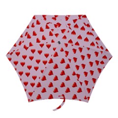 Kawai Hearts Mini Folding Umbrellas by snowwhitegirl