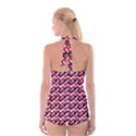 Vintage Camera Chevron Boyleg Halter Swimsuit  View2