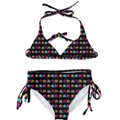 Eighties Bugs Kids  Classic Bikini Set by snowwhitegirl