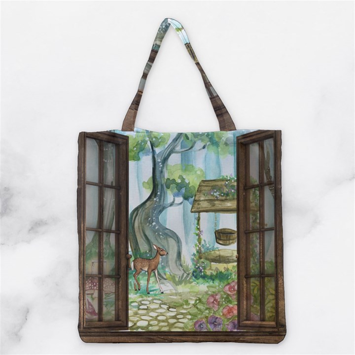 Town 1660349 1280 Grocery Tote Bag