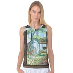 Town 1660349 1280 Women s Basketball Tank Top by vintage2030