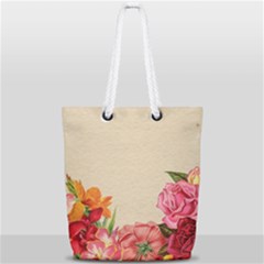 Flower 1646035 1920 Full Print Rope Handle Tote (small) by vintage2030