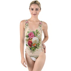 Ornate 1171143 1280 High Leg Strappy Swimsuit by vintage2030