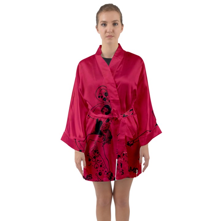 Vintage 1143360 1920 Long Sleeve Kimono Robe