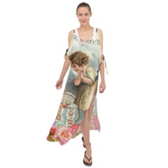 Easter 1225815 1280 Maxi Chiffon Cover Up Dress by vintage2030