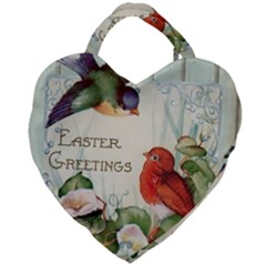 Easter 1225824 1280 Giant Heart Shaped Tote by vintage2030