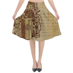 Vintage 1123731 1920 Flared Midi Skirt by vintage2030