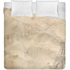 Paris 1118815 1280 Duvet Cover Double Side (king Size) by vintage2030