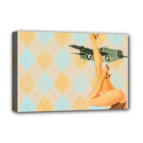 Retro 1107644 1920 Deluxe Canvas 18  X 12  (stretched) by vintage2030