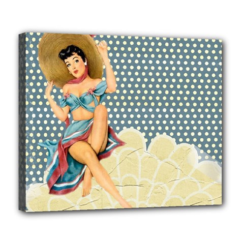 Retro 1107634 1920 Deluxe Canvas 24  X 20  (stretched) by vintage2030