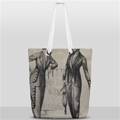 Vintage 1060195 1920 Full Print Rope Handle Tote (small) by vintage2030