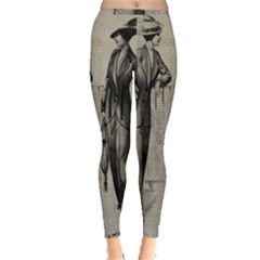 Vintage 1060195 1920 Inside Out Leggings by vintage2030