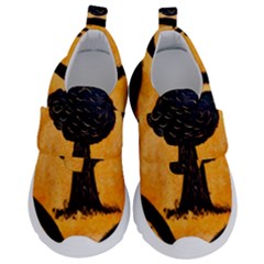 Ceramic Tree Smudge Velcro Strap Shoes by DeneWestUK