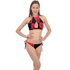 Harley Cross Front Halter Bikini Set by raeraeshescrafty