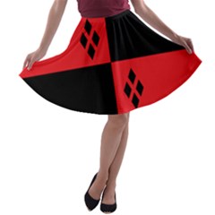 Harley A-line Skater Skirt by raeraeshescrafty