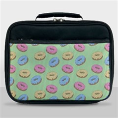 Donuts Pattern Lunch Bag by Valentinaart