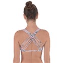 Pineapple pattern Got No Strings Sports Bra View2