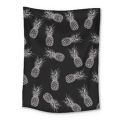 Pineapple Pattern Medium Tapestry by Valentinaart