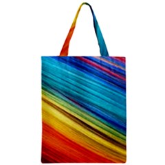 Rainbow Zipper Classic Tote Bag by NSGLOBALDESIGNS2