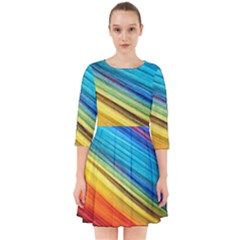 Rainbow Smock Dress by NSGLOBALDESIGNS2