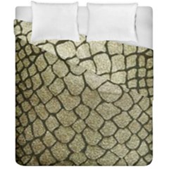 Snake Print Duvet Cover Double Side (california King Size) by NSGLOBALDESIGNS2