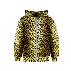 Leopard 1 Leopard A Kids  Zipper Hoodie by dressshop