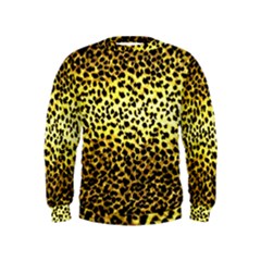 Leopard Version 2 Kids  Sweatshirt by dressshop