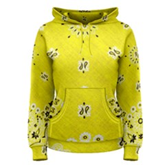 Grunge Yellow Bandana Women s Pullover Hoodie by dressshop