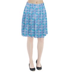 Geometric Doodle 1 Pleated Skirt by dressshop