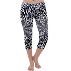 Animal Print 1 Capri Yoga Leggings by dressshop