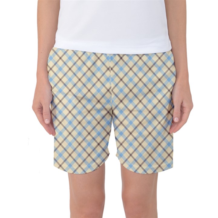 Plaid 2 Women s Basketball Shorts