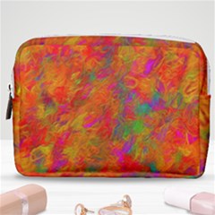 Abstract Pattern Art Canvas Make Up Pouch (medium) by Nexatart