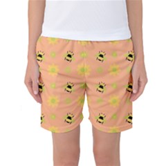 Bee A Bug Nature Women s Basketball Shorts by Nexatart