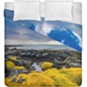 Iceland Nature Mountains Landscape Duvet Cover Double Side (King Size) View1