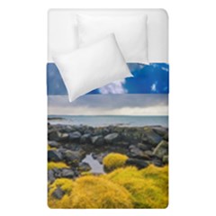 Iceland Nature Mountains Landscape Duvet Cover Double Side (single Size) by Sapixe