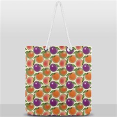 Fruit Tree Salad Pattern Full Print Rope Handle Tote (large) by emilyzragz