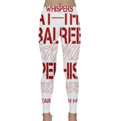 Fireball Whiskey Shirt Solid Letters 2016 Classic Yoga Leggings by crcustomgifts