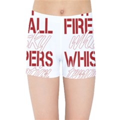 Fireball Whiskey Shirt Solid Letters 2016 Kids Sports Shorts by crcustomgifts