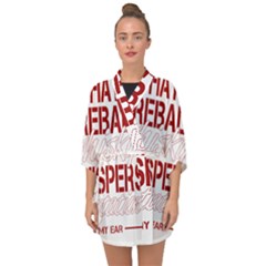 Fireball Whiskey Shirt Solid Letters 2016 Half Sleeve Chiffon Kimono by crcustomgifts