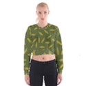 Corn pattern Cropped Sweatshirt View1