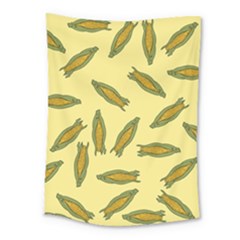 Corn Pattern Medium Tapestry by Valentinaart