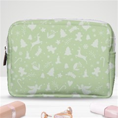 Christmas Pattern Make Up Pouch (medium) by Valentinaart