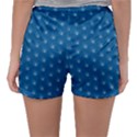 Quebec French Royal Fleur De Lys Elegant Pattern Blue Blue Quebec Fleur De Lys Pattern Blue Sleepwear Shorts View2