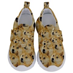 Doge Meme Doggo Kekistan Funny Pattern Velcro Strap Shoes by snek