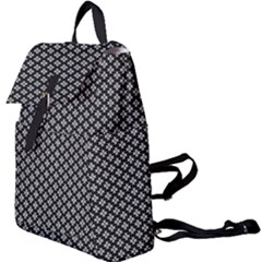 Logo Kek Pattern Black And White Kekistan Black Background Buckle Everyday Backpack by snek