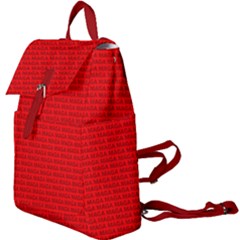 Maga Make America Great Again Usa Pattern Red Buckle Everyday Backpack by snek