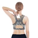 Deep Time Clouds Sports Bra With Pocket View2