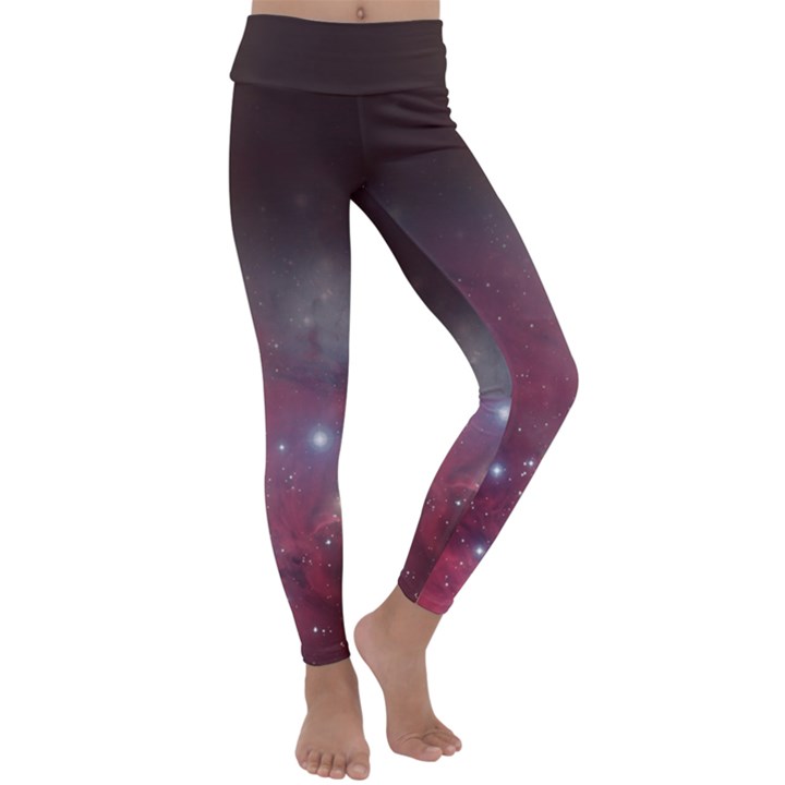 Christmas Tree cluster red stars nebula constellation Astronomy Kids  Lightweight Velour Classic Yoga Leggings