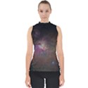 Orion Nebula star formation orange pink brown pastel constellation Astronomy Mock Neck Shell Top View1