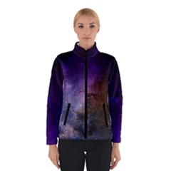 Carina Nebula Ngc 3372 The Grand Nebula Pink Purple And Blue With Shiny Stars Astronomy Winter Jacket by genx